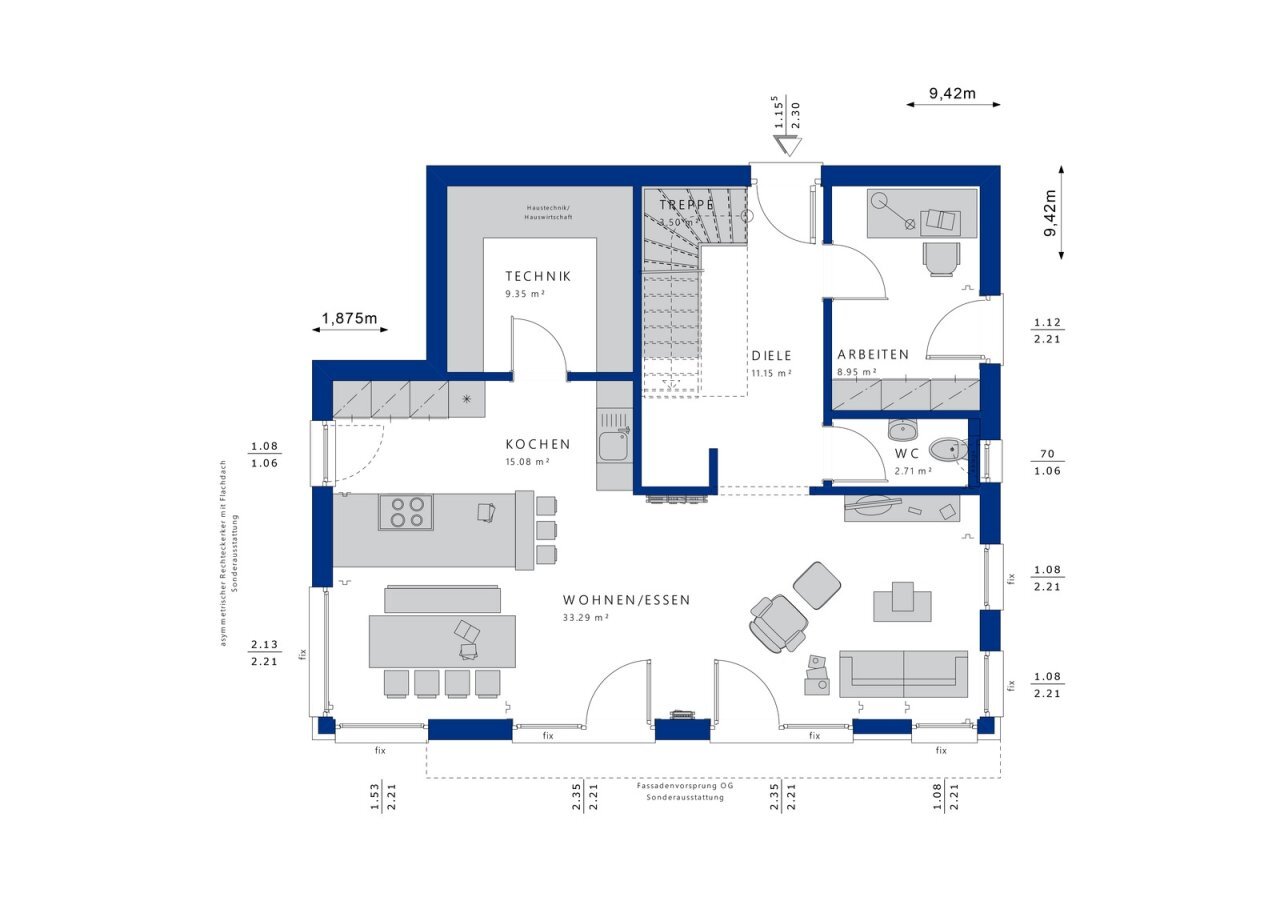 Haus zum Kauf 1.329.890 € 5 Zimmer 160 m²<br/>Wohnfläche 488 m²<br/>Grundstück Wahlbezirk 29 Bad Homburg 61352