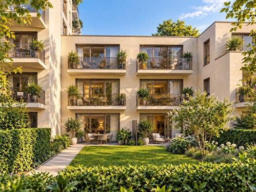Terrassenwohnung zum Kauf - Erstbezug 198.615 € 1 Zimmer 28,4 m² 1. Geschoss Niederschönhausen Berlin 13156