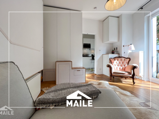 Studio zur Miete 810 € 1 Zimmer 27 m² 3. Geschoss frei ab 16.02.2026 Adlerstraße 21 Süd Stuttgart Stuttgart-Süd 70199