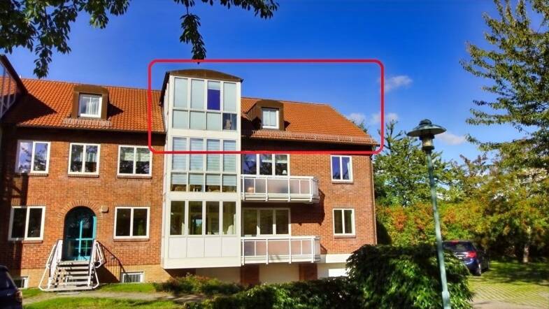 Wohnung zur Miete 765 € 3 Zimmer 85 m² Dachgeschoss, 2. Geschoss frei ab 01.08.2025 Andershof Stralsund 18439