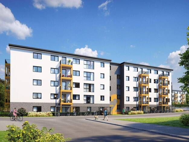 Wohnung zum Kauf - Neubau 285.000 € 2 Zimmer 45,5 m² EG Marburg Marburg 35039