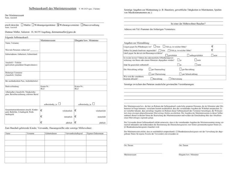 Wohnung zur Miete 899 € 3 Zimmer 63 m² Schackstraße 59 Lechhausen Augsburg 86165