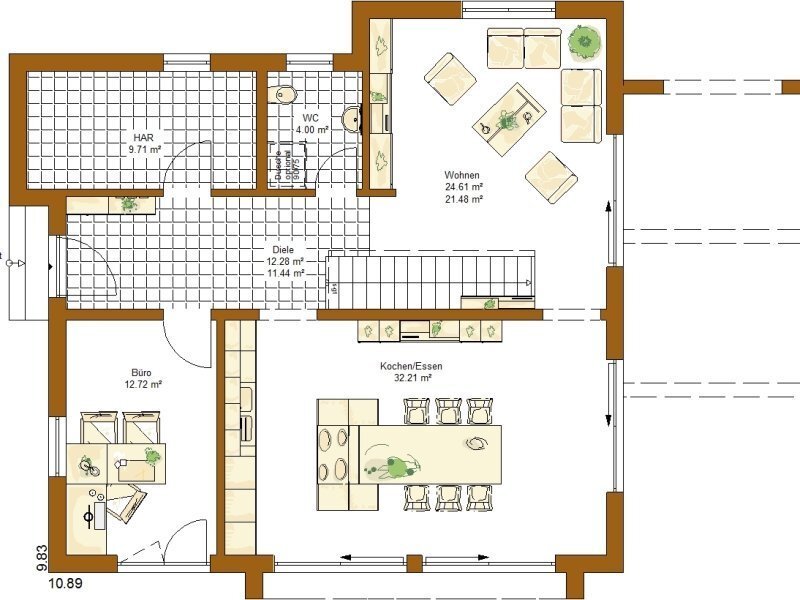 Einfamilienhaus zum Kauf 626.300 € 5 Zimmer 180 m²<br/>Wohnfläche 1.046 m²<br/>Grundstück Heining Passau - Heining 94036