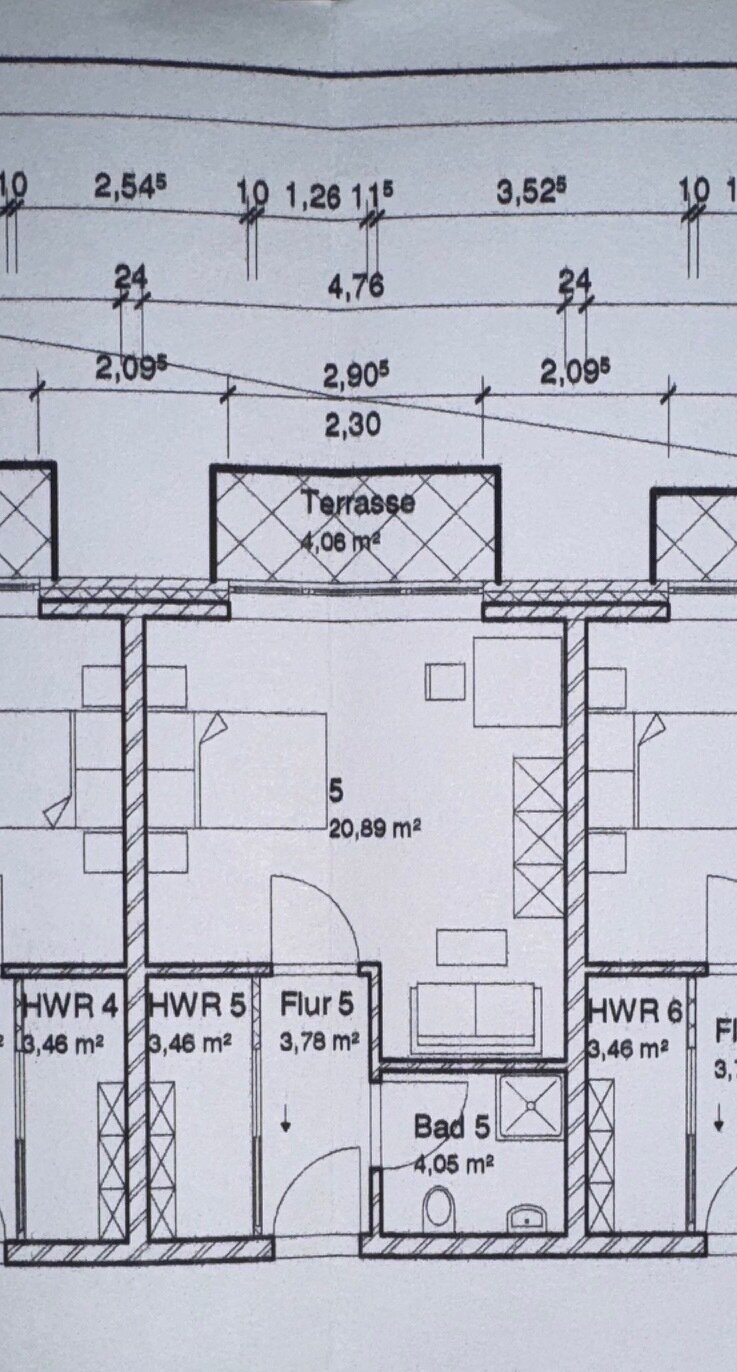 Studio zur Miete 520 € 1 Zimmer 36 m²<br/>Wohnfläche 1.<br/>Geschoss 01.02.2025<br/>Verfügbarkeit Otto-Vesper-Str. 3 Weststadt 25 Osnabrück 49078