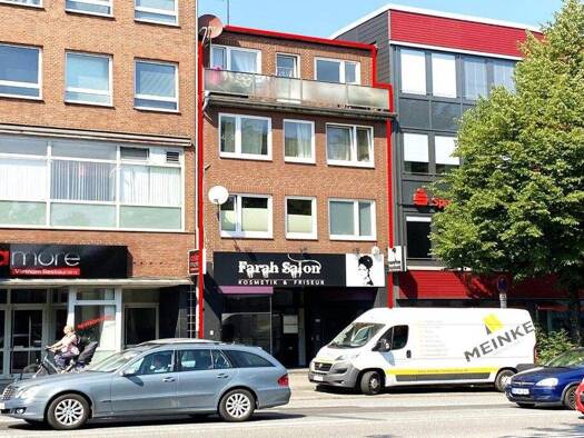 Gewerbeobjekt zum Kauf als Kapitalanlage geeignet 1.150.000 € 6 Zimmer 249 m² 234 m² Grundstück Wandsbek Hamburg 22041