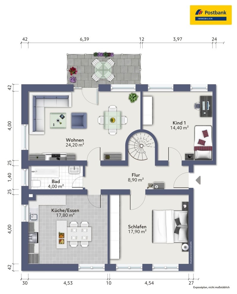 Maisonette zum Kauf 240.000 € 5 Zimmer 147 m²<br/>Wohnfläche 2.<br/>Geschoss Stadion Witten 58455