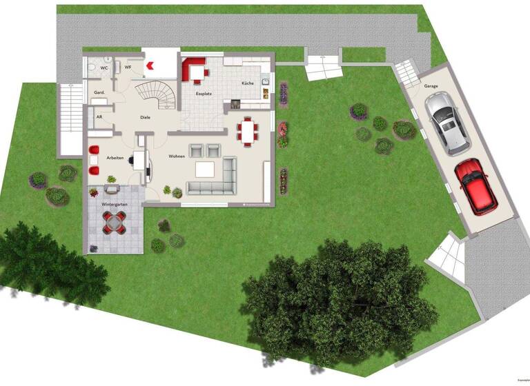 Einfamilienhaus zum Kauf 480.000 € 6,5 Zimmer 170 m² 678 m² Grundstück Zell-Weierbach Offenburg 77654