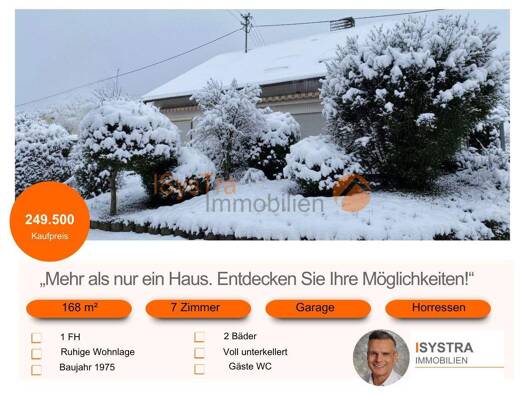 Einfamilienhaus zum Kauf 249.999 € 7 Zimmer 168 m² 728 m² Grundstück Montabaur 56410