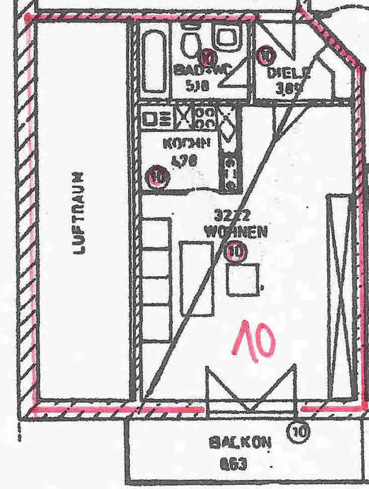 Wohnung zum Kauf 119.000 € 1,5 Zimmer 50 m²<br/>Wohnfläche Griesbach Bad Griesbach im Rottal / Bad Griesbach 94086