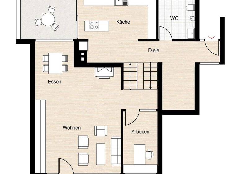 Doppelhaushälfte zur Miete 2.740 € 5 Zimmer 175 m² 600 m² Grundstück frei ab sofort Leonberg 71229