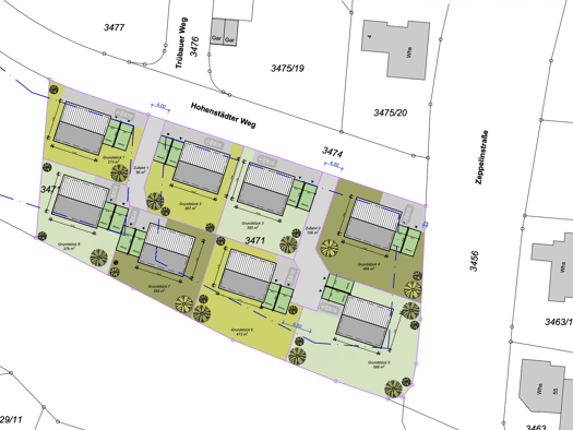 Grundstück zum Kauf provisionsfrei 165.300 € 296 m² Grundstück Stadtgebiet Göppingen 73033