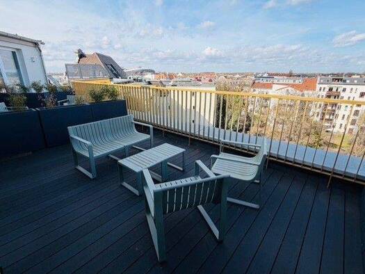 Maisonette zur Miete 2.200 € 3,5 Zimmer 92 m² 6. Geschoss Zentrum-Nordwest Leipzig 04105