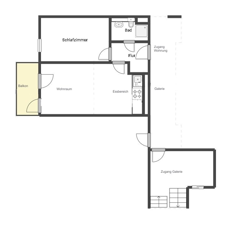 Studio zum Kauf 349.000 € 2 Zimmer 50 m²<br/>Wohnfläche 1.<br/>Geschoss Seestraße 71 a Zingst Zingst 18374