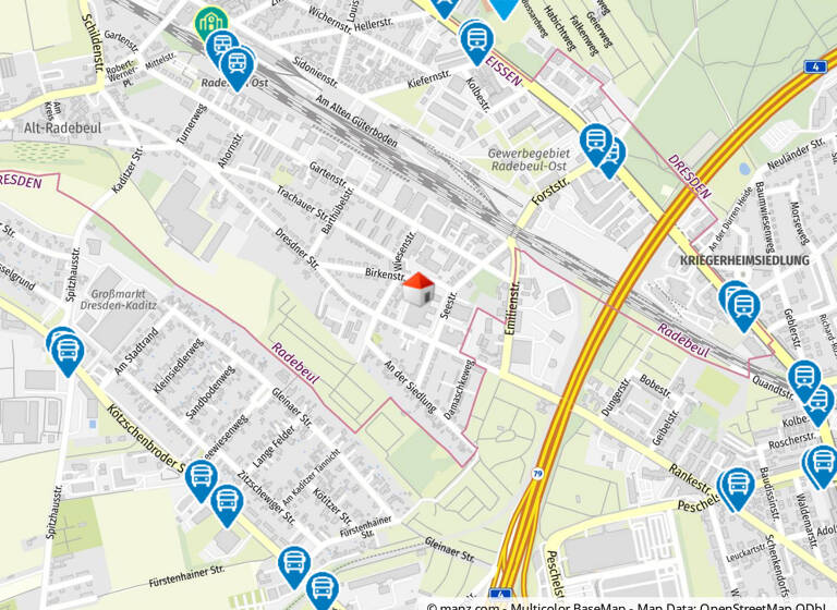 Sonstiges zur Miete provisionsfrei 47,60 € Dresdner Straße 78 Radebeul 01445