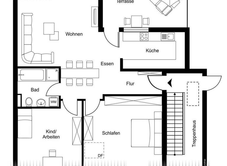 Wohnung zum Kauf 289.000 € 3,5 Zimmer 85,1 m² 3. Geschoss Westenfeld Bochum 44867