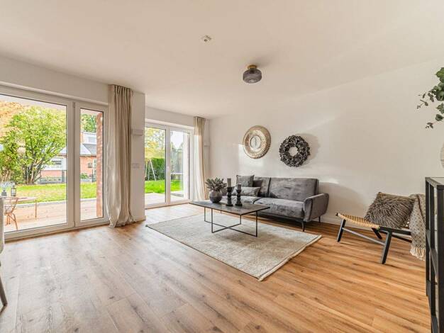 Reihenmittelhaus zur Miete 2.000 € 3 Zimmer 100 m² 176 m² Grundstück Rahlstedt Hamburg / Meiendorf 22145