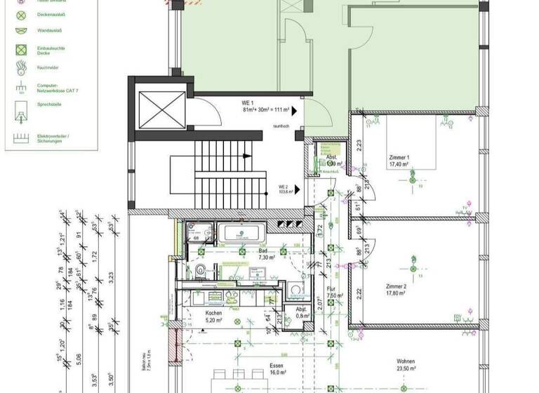 Wohnung zum Kauf 460.000 € 3 Zimmer 104 m² frei ab sofort Gostenhof Nürnberg 90429