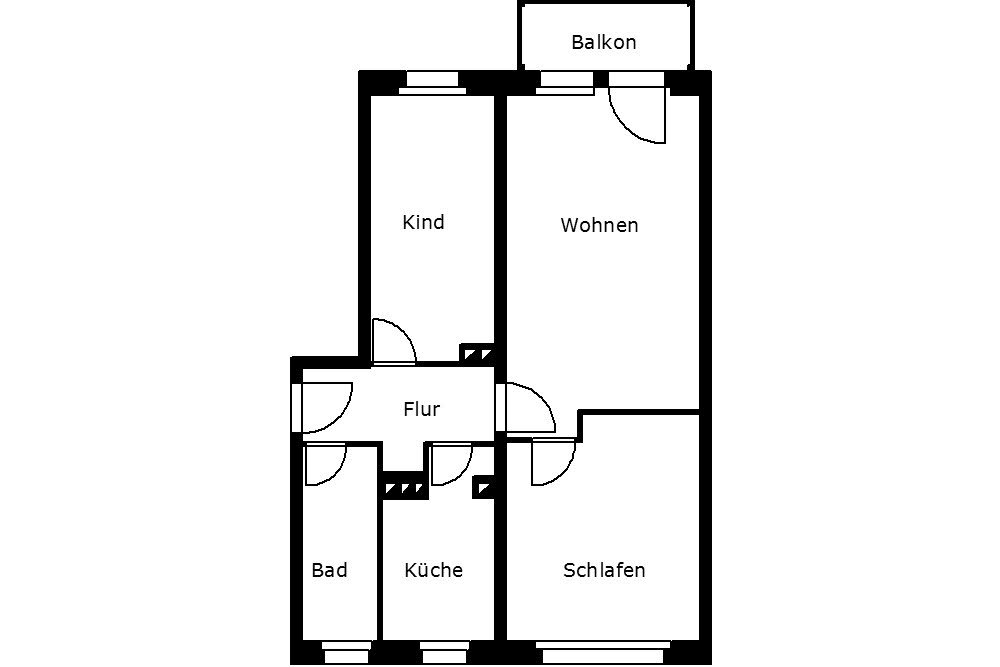 Wohnung zur Miete 280 € 3 Zimmer 57,8 m²<br/>Wohnfläche 1.<br/>Geschoss Leißnerstraße 22 Bahnhofsvorstadt Plauen 08525