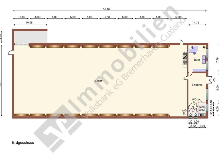 Freifläche zum Kauf 1.100 m² Lagerfläche Mulmshorn Rotenburg (Wümme) / Mulmshorn 27356