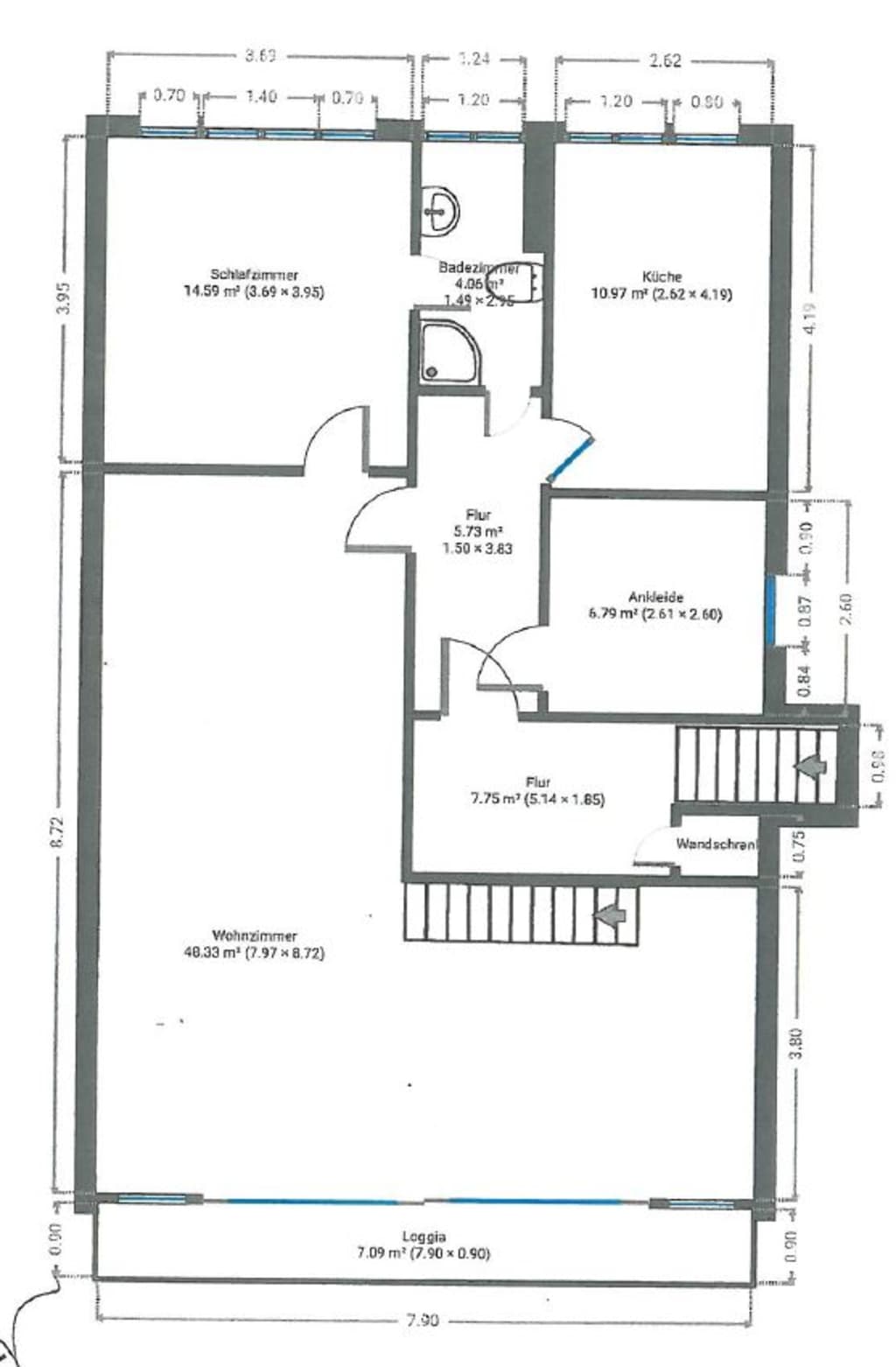 Wohnung zur Miete Wohnen auf Zeit 1.899 € 4 Zimmer 107 m²<br/>Wohnfläche ab sofort<br/>Verfügbarkeit Kemmerhofstraße Traar - Ost Krefeld 47802