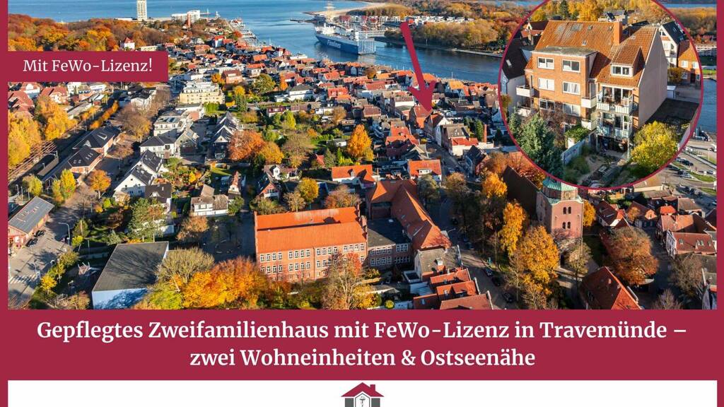 Mehrfamilienhaus zum Kauf 549.000 € 6 Zimmer 132 m² 120 m² Grundstück Travemünde 23570
