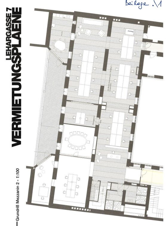 Bürofläche zur Miete 26 € 674,2 m²<br/>Bürofläche Lehargasse 7 Wien 1060