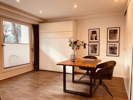 Wohnung zur Miete 1.050 € 1 Zimmer 40 m² Geschoss 1/14 frei ab sofort Freischützstraße 110 Bogenhausen München 81927