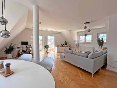 Wohnung zum Kauf 299.000 € 2 Zimmer 66,5 m² Dachgeschoss, 2. Geschoss Frankfurt 60437