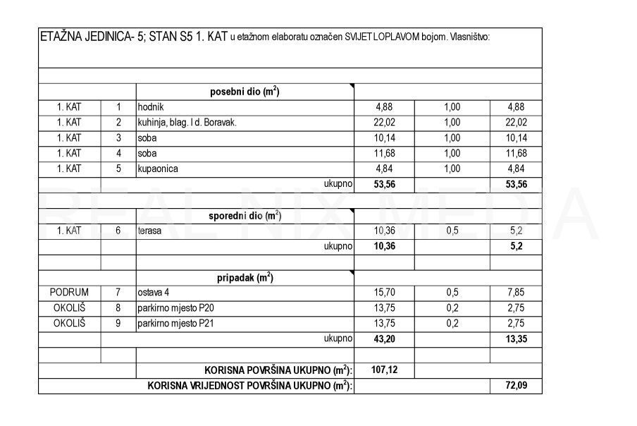 Wohnung zum Kauf 320.000 € 3 Zimmer 73 m²<br/>Wohnfläche 1.<br/>Geschoss Zadar center