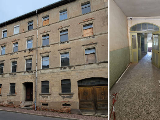 Mehrfamilienhaus zum Kauf als Kapitalanlage geeignet 95.000 € 480 m² 379 m² Grundstück Altenburg 04600