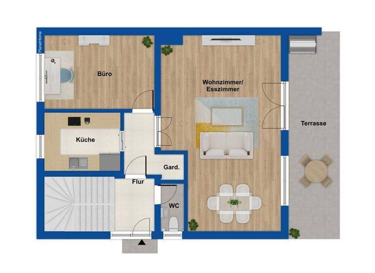 Doppelhaushälfte zum Kauf 1.350.000 € 5 Zimmer 125,2 m² 470 m² Grundstück Großhesselohe Pullach im Isartal 82049