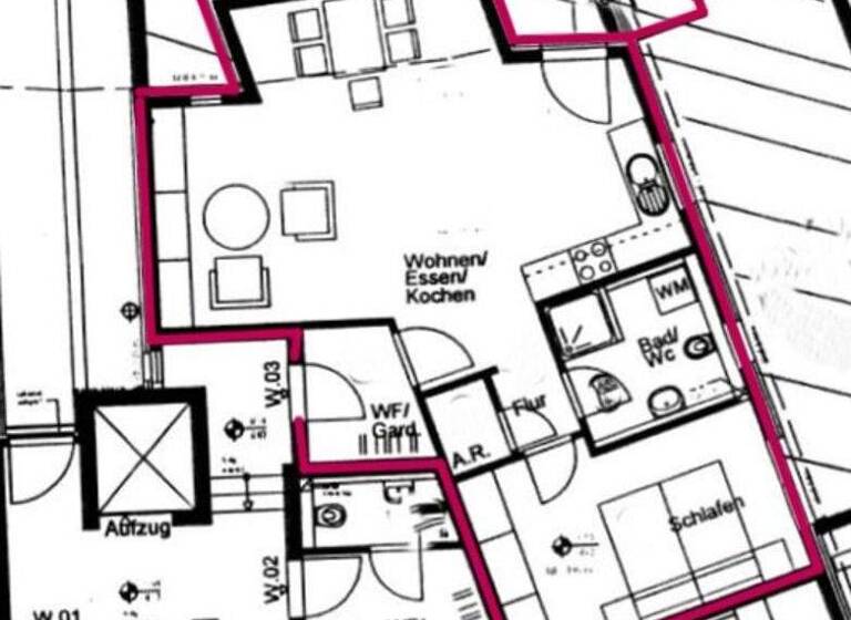 Wohnung zum Kauf 255.000 € 2 Zimmer 62 m² Kandel 76870