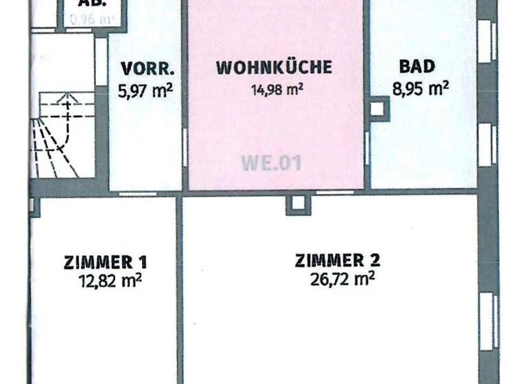 Wohnung zur Miete 455 € 2 Zimmer 71 m² Friedrich-List-Str. 4 Borna 04552