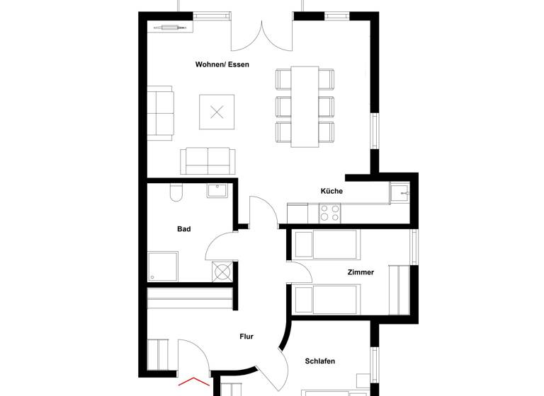 Wohnung zum Kauf 315.000 € 3 Zimmer 72 m²<br/>Wohnfläche Zingst Ostseeheilbad Zingst 18374