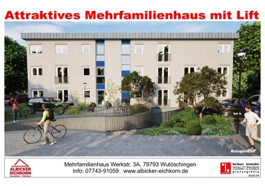 Wohnung zum Kauf provisionsfrei 365.400 € 3 Zimmer 86 m² 2. Geschoss Wutöschingen Wutöschingen 79793