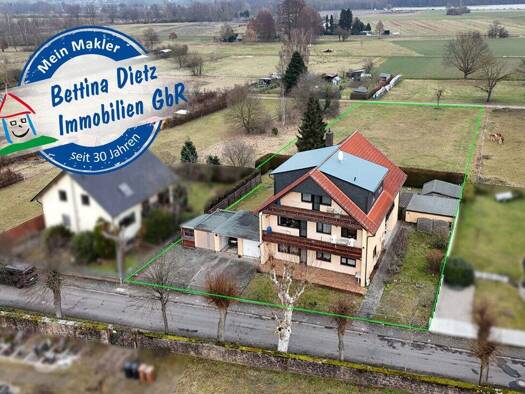 Mehrfamilienhaus zum Kauf 590.000 € 10 Zimmer 335 m² 3.721 m² Grundstück Neuenhaßlau Hasselroth 63594