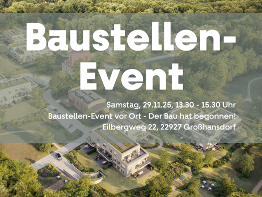 Wohnung zum Kauf - Neubau provisionsfrei 575.000 € 2 Zimmer 75,1 m² EG Eilbergweg 22 Großhansdorf 22927