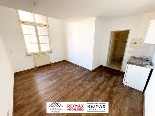 Wohnung zur Miete 410 € 1 Zimmer 20 m² frei ab sofort Luisenstr. 10 Hockenheim 68766