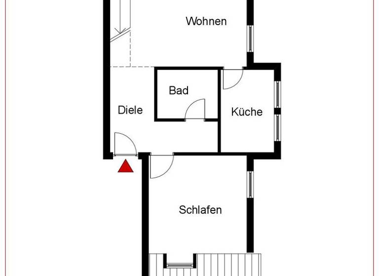 Maisonette zur Miete 980 € 3 Zimmer 71 m² 3. Geschoss Haupstraße 98/1 Neckarweihingen Ludwigsburg 71642