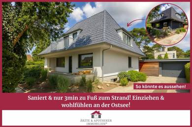 Einfamilienhaus zum Kauf 1.299.000 € 4 Zimmer 183 m² 844 m² Grundstück Alt-Travemünde / Rönnau Lübeck 23570