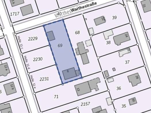 Grundstück zum Kauf 298.000 € 974 m² Grundstück frei ab sofort Warthestraße 8 Bernau 16321