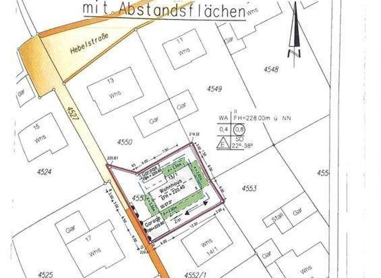 Grundstück zum Kauf 165.000 € 446 m² Grundstück frei ab sofort Hebelstraße 13/1 Stebbach Gemmingen / Stebbach 75050