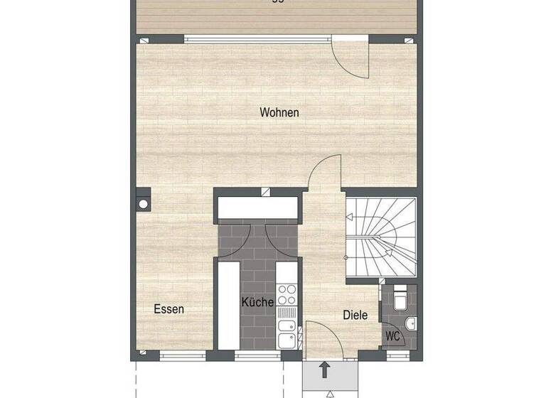 Reihenmittelhaus zum Kauf 475.000 € 6,5 Zimmer 131 m² 209 m² Grundstück Thalfingen Elchingen/Thalfingen 89275