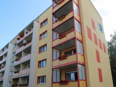 Wohnung zur Miete 320 € 2 Zimmer 48,3 m² 5. Geschoss Linzer Straße 57 Süd Dessau-Roßlau 06849