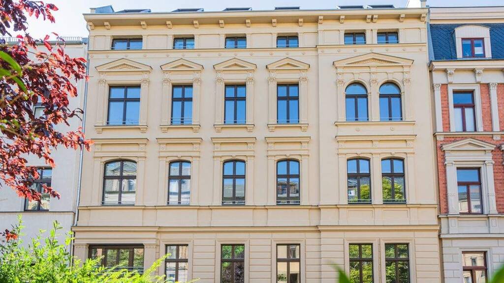 Maisonette zur Miete 1.406 € 5 Zimmer 112,5 m² Adolf von Harnack Straße 27 Paulusviertel Halle (Saale) 06114