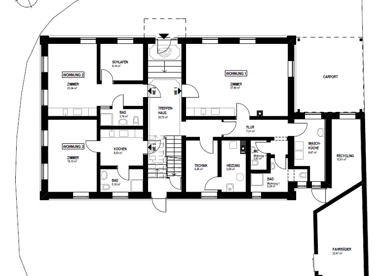 Mehrfamilienhaus zum Kauf provisionsfrei 679.000 € 12 Zimmer 342 m² 554 m² Grundstück Elchinger Straße 41 Leibi Nersingen 89278