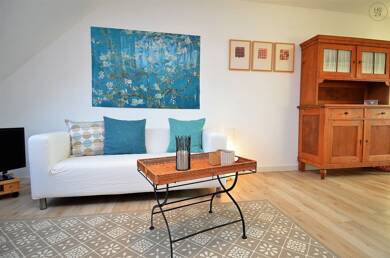 Wohnung zur Miete Wohnen auf Zeit 830 € 1 Zimmer 35 m² frei ab 04.08.2025 Pfersee - Süd Augsburg 86157