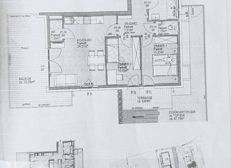 Wohnung zur Miete 1.277 € 3 Zimmer 63 m² Ossiach 9570