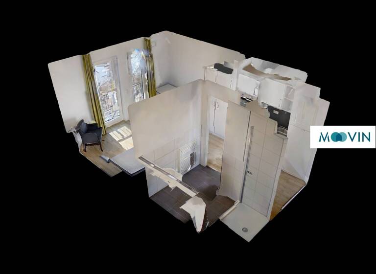 Studio zur Miete 475 € 1 Zimmer 21,3 m²<br/>Wohnfläche 2.<br/>Geschoss 01.06.2025<br/>Verfügbarkeit Täubchenweg 53 Zentrum-Ost Leipzig 04317
