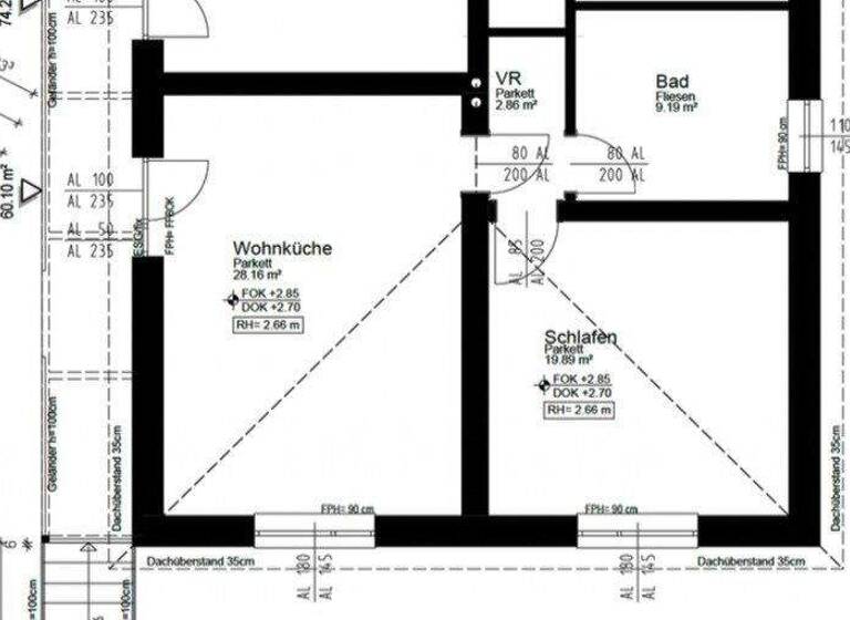Wohnung zum Kauf 107.400 € 2 Zimmer 60 m² 1. Geschoss Kameokastraße Knittelfeld 8720